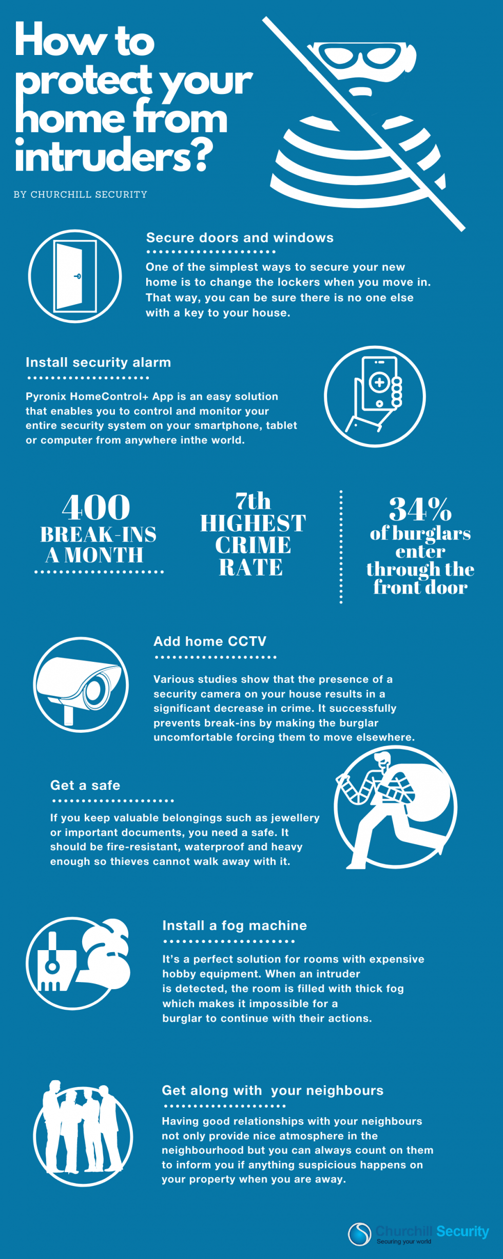 8 Ways to Secure Your New Home | Churchill Security Ltd Blog